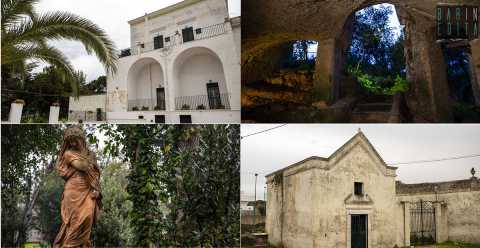 Bari, quell'antica masseria costruita su un profondo ipogeo:  Villa Damiani